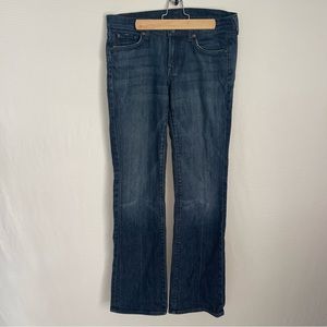 7 for all Mankind dark jeans 30